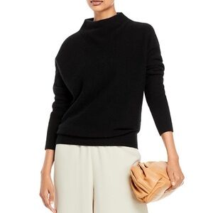 VINCE Boiled Cashmere Funnel Neck Sweater ~ NWT